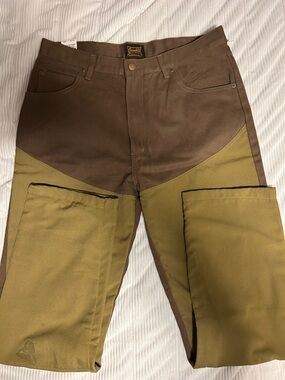 Gamehide Woodsman Upland Jeans Mens 36x34 Brown Hunting Brush Pants NWT!!!